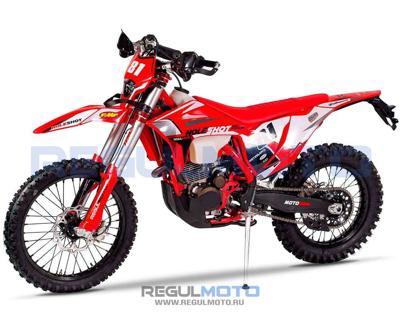 Regulmoto Holeshot Red Edition (4 valves)