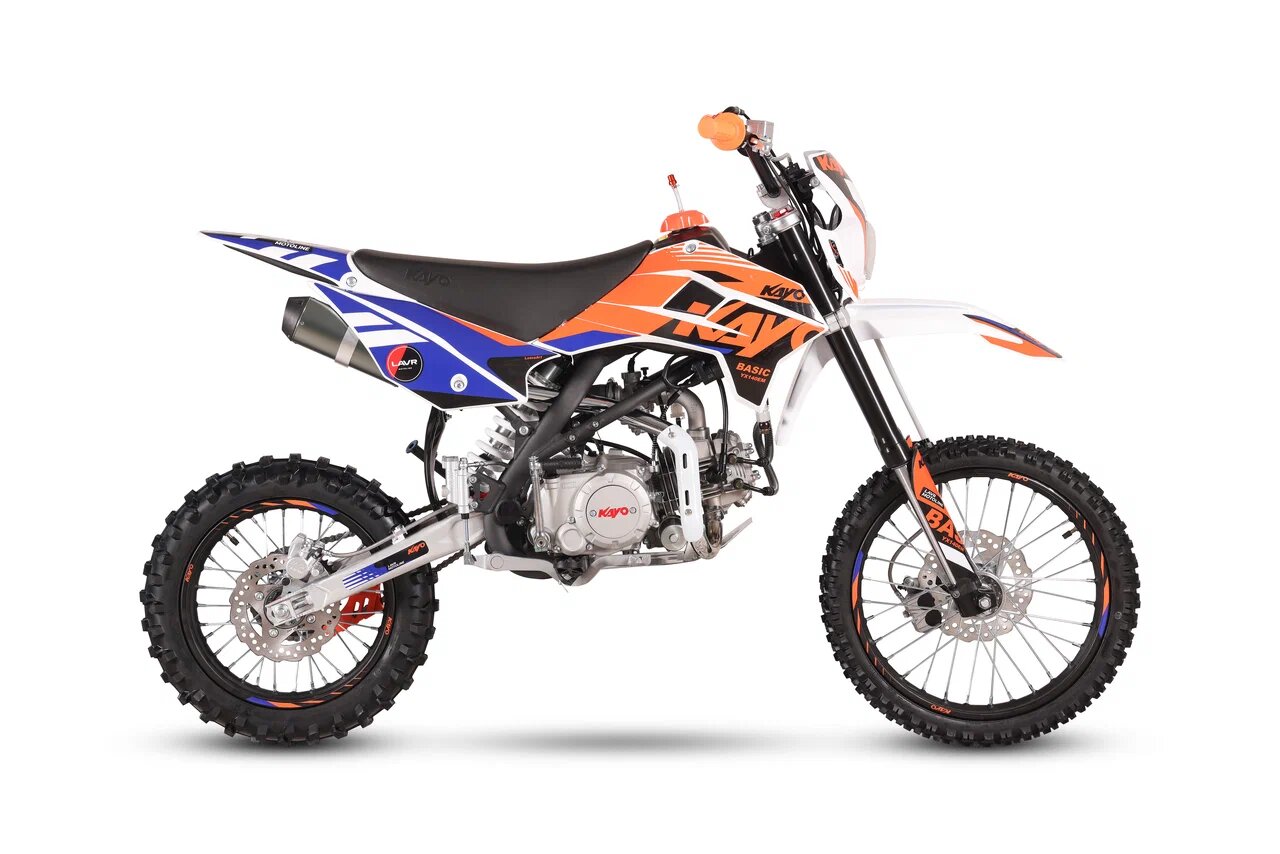 KAYO BASIC YX140EM 17/14 KRZ (механ. сцепл., эл. стартер 2026 г.)