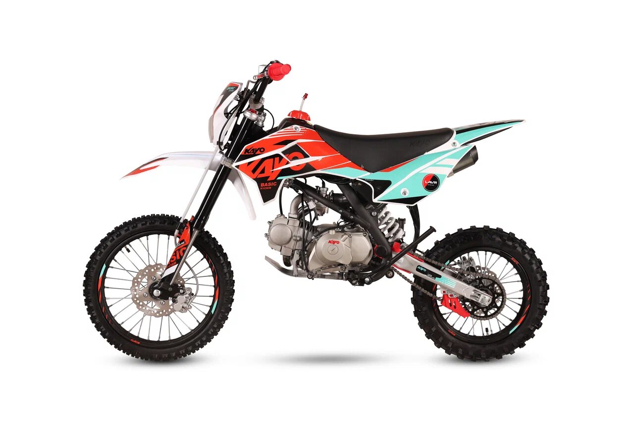 KAYO BASIC K125EM 17/14 KRZ (механ. сцепл., эл. стартер 2026 г.)